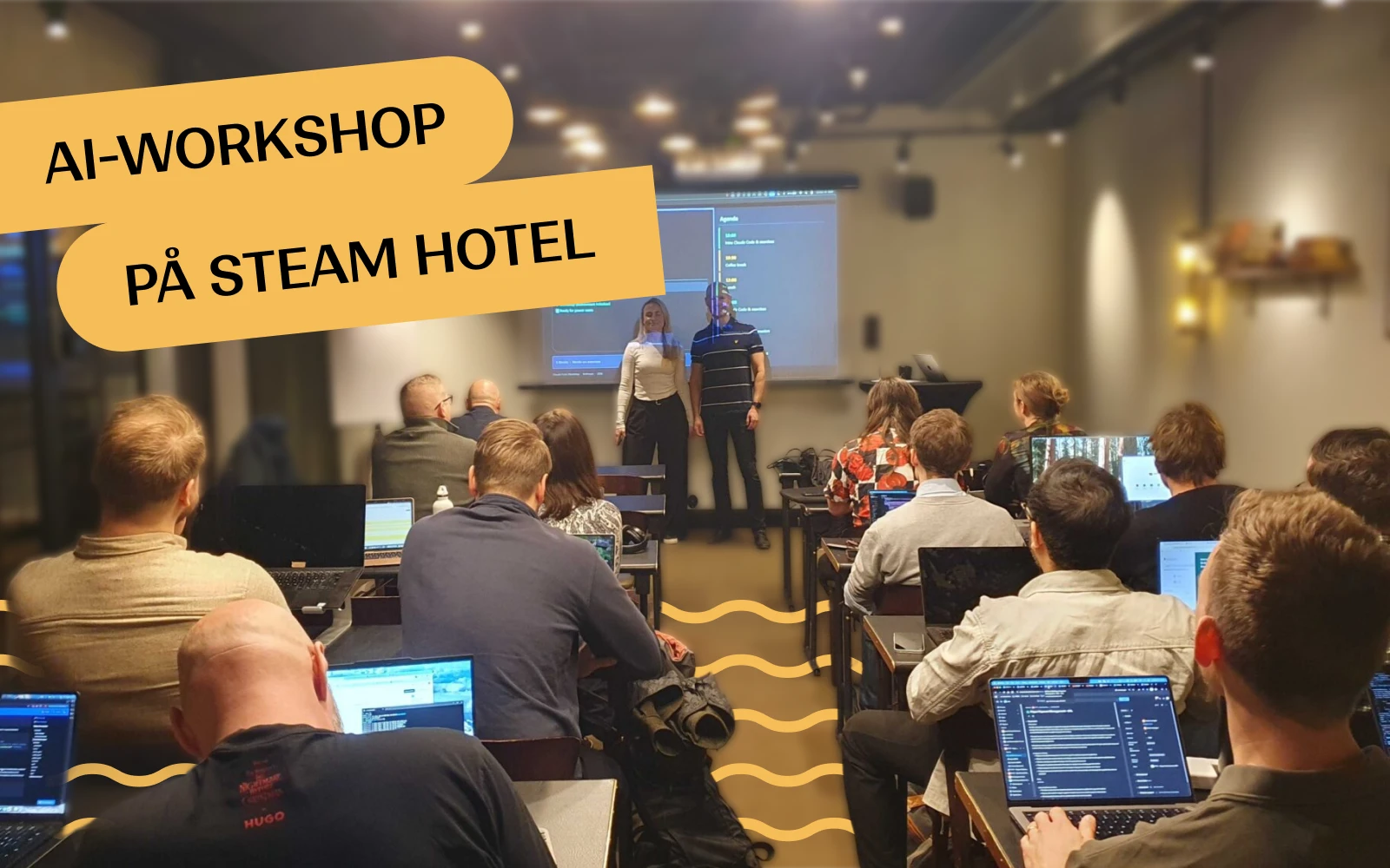 AI-konferens på Steam Hotel